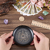 430 Stainless Steel Wiccan Altar Plate AJEW-WH20070-290A-02-3
