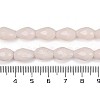 Opaque Solid Color Beads Strands EGLA-N013-P8mm-D08-4