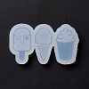 Ice Cream Cup & Ice Cream Cone & Ice Lolly Silicone Molds DIY-C045-01-4