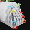 DIY Rectangle-shaped Plastic Mesh Canvas Sheet PURS-PW0001-603A-3