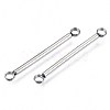 Non-Tarnish 304 Stainless Steel Links Connectors X-STAS-S117-005-2