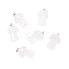 Natural Quartz Crystal Pendants G-M380-B11-P-4