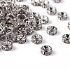 Brass Rhinestone Spacer Beads RB-A014-Z6mm-01P-NF-3