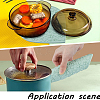 2Pcs 2 Colors Silicone Hot Mats for Hot Dishes AJEW-GF0008-29A-5