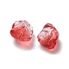 Baking Paint Transparent Glass Beads GLAA-C035-01D-2