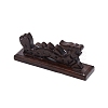 Dragon Wood Brush Holder AJEW-WH0029-02-2