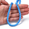 Handmade Polymer Clay Beads Strands CLAY-R089-6mm-164-6