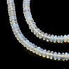 Rondelle Opalite Bead Strands X-G-Q447-22-3