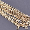 1.5MM Unisex 304 Stainless Steel Snake Chains Necklaces YL8473-2-1