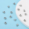 Tarnish Resistant 304 Stainless Steel Bead Tips X-STAS-R063-22-5