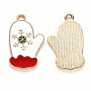 Alloy Enamel Pendants X-ENAM-S121-103-1