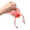 20Pcs 10 Colors Rectangle Organza Drawstring Bags CON-YW0001-31A-6