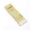 Plastic Rhinestone with Polyester Napkin Holder Adornment AJEW-WH0183-13B-2