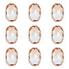 Pointed Back Glass Rhinestone Cabochons RGLA-OC0001-03D-1