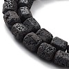 Natural Lava Rock Beads Strands G-H303-C08-4