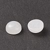Natural White Jade Cabochons G-P393-R69-8MM-5