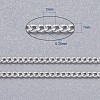Brass Twisted Chains CHC-S100-0.35mm-S-6