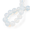 Transparent Glass Beads Strands GLAA-T032-T8mm-14-4