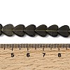 Natural Golden Sheen Obsidian Beads Strands G-M403-A46-03-5
