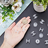 CHGCRAFT 24Pcs Transparent GPPS Plastic Blind Cord Winders FIND-CA0005-57-3