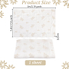 Flower Pattern Linen Cotton Fabric for Clothing Accessories DIY-WH0632-51-2