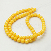 Natural Mashan Jade Round Beads Strands X-G-D263-12mm-XS07-2
