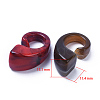 Acrylic Beads X-OACR-S021-11-M-3