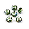 Transparent Glass European Beads GPDL-N004-D14mm-A11-1