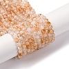 Natural Citrine(Heated) Beads Strands LS-G-G155-B03-02-1