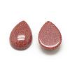 Synthetic Goldstone Cabochons G-R417-13x18-47-2