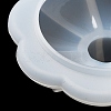Flower DIY Silicone Candle Cup Molds DIY-P078-06-9