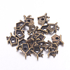 Tibetan Style Pendants TIBEP-EA11922YKG-AB-FF-2