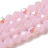 Imitation Jade Glass Beads Strands EGLA-A035-J10mm-L02-1