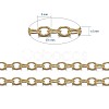 Brass Cable Chains X-CHC-034Y-G-3