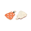 Halloween Theme Alloy Enamel Pendants ENAM-T020-07D-1