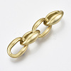 Opaque Spray Painted Acrylic Linking Rings OACR-S021-62A-B01-4