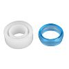 Transparent DIY Ring Silicone Molds X-DIY-WH0128-09B-1