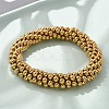 304 Stainless Steel Bracelets STAS-D330-01G-5