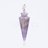 Natural Amethyst Pendants X-G-P236-07-2
