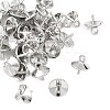 SHEGRACE Brass Cup Pearl Peg Bails Pin Pendants XGRQ1R499-349P-1