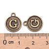 Alloy Pendant Cabochon Settings PALLOY-N156-01G-AB-2