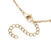 Dyed Natural Cultured Freshwater Pearl Potato & Glass Beaded Pendant 304 Stainless Steel Satellite Chain Necklaces for Women NJEW-JN05937-01-5
