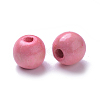 Dyed Natural Wood Beads WOOD-Q006-12mm-07-LF-2