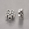 Tibetan Style Alloy 3D Flower Beads LF0476Y-2