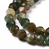 Natural Fuchsite Beads Strands G-C009-A02-4