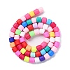 Handmade Polymer Clay Bead Strands CLAY-ZX006-01K-4