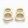 304 Stainless Steel Pendants STAS-T041-09G-8-1
