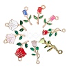 Alloy Enamel Pendants PALLOY-SC0002-76-1