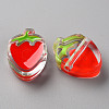 Transparent Enamel Acrylic Beads X1-TACR-S155-003F-2