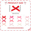 240Pcs 12 Colors Polyester Costume Accessories DIY-PH0028-75A-2